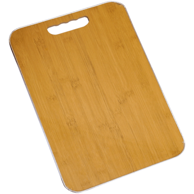 Tocător bambus 30 x 40 cm cu margine metalică